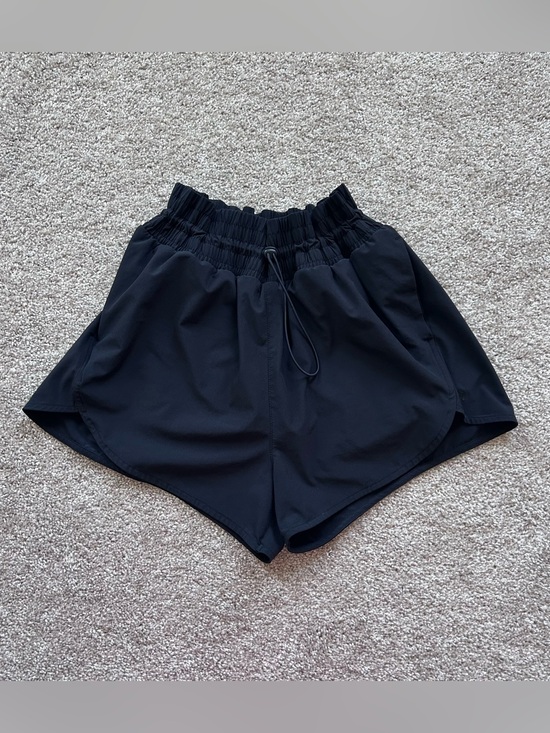 all in motion Pants - All in Motion Black High-Rise Smocked Running Shorts - Size Medium